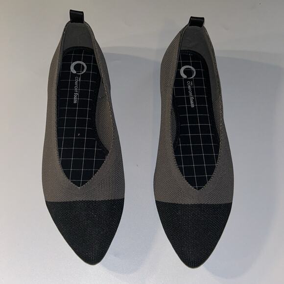 NIB Journee Collection Veata Tru Comfort Foam Slip On Pointed Toe Flats Size 10 - Picture 4 of 9